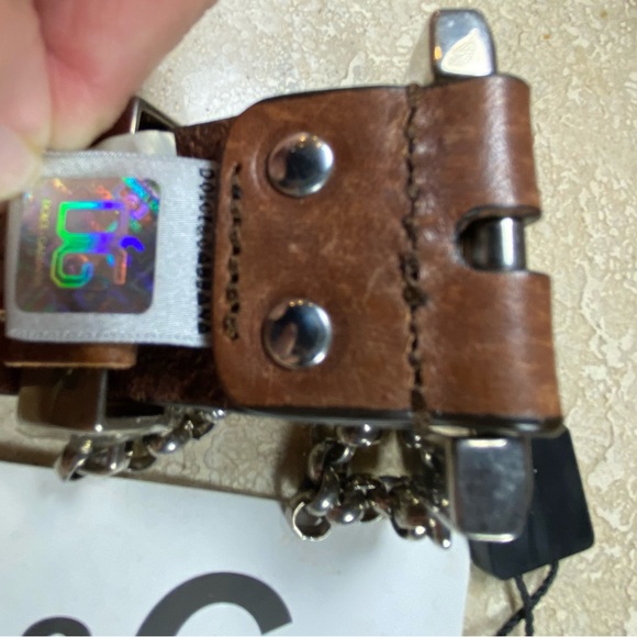 Dolce & Gabbana Brown Leather Belt - Picture 2 of 5